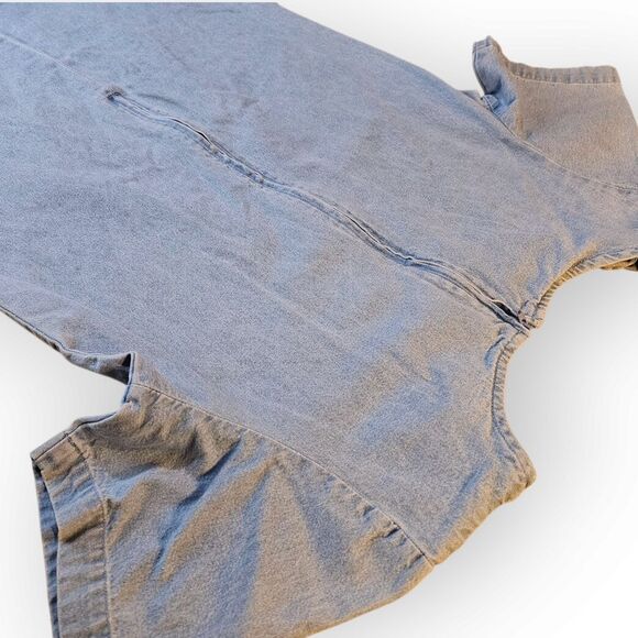 Vintage Compliments Light Wash Denim Shift Dress - Picture 7 of 9